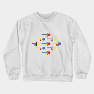 Bauhaus Komposition Crewneck Sweatshirt